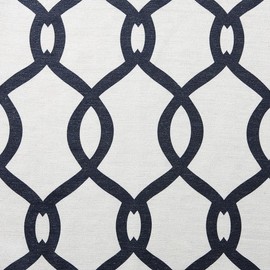 Exclusive Home Curtains - EH7988-06 2-96G Kochi Linen Blend Grommet Top Curtain Panel Pair, 54x96, Indigo, 2 Piece