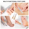 2PCS Pumice Stone for Feet White Pumice Stone Double Sided