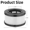2 Pack DC5151H Replacement HEPA Filter Compatible with DEWALT DC5151H