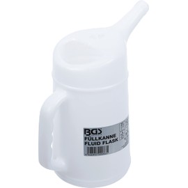 BGS 9983 | Füllkanne | 2 l | säure-, öl- und laugenbeständig | Messbecher | Ölkanne