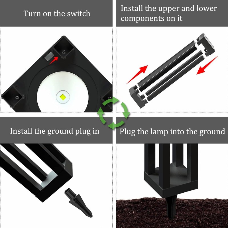 Outdoor Solar Floor Lamps, Lantern Floor Lamp, Outdoor Decor Lanterns