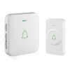 AVANTEK Wireless Doorbell, Mini Waterproof Door Bell Chime Operating at