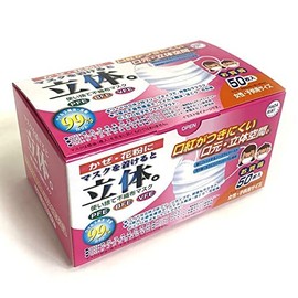 Mask To Wear And 3d Disposable Non-woven Fabric Mask Women, Children's Size 50 Piece