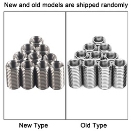 Thread Insert Repair Nut Thread Slots Female M12 and Male M16 Screw Socket, Other Fasteners, Pack of 10