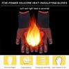 SSKHE BBQ Gloves, Prevent burns Heat Proof Gloves, Oven Mitts