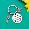 Baipilu Brother Memorial Keyring Memorial Sympathy Keyring Loss of Brother