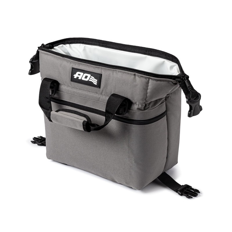 AO Coolers Original Soft-Sided Cooler Bag, Leak-Proof, Insulated, Lightweight, Charcoal,