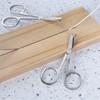 JPAR Stainless Steel Round Nose Hair Scissors 4ea