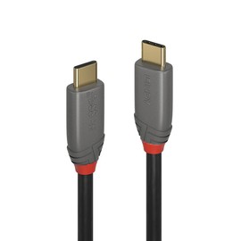 LINDY 1m ANTHRA LINE USB3.2 Gen2x2 Type-C Cable + PD Smart Chip (Model Number: 36901)