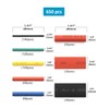 innhom 650pcs Heat Shrink Tubing Heat Shrink Tube Wire Shrink