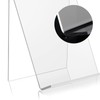 Transparent Table Stand, Pack of 10, Acrylic Book Stand, Multifunctional