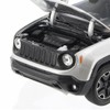 Willie 1/24 Jeep Renegade White Diecast Car, Finished Product, 24071W,
