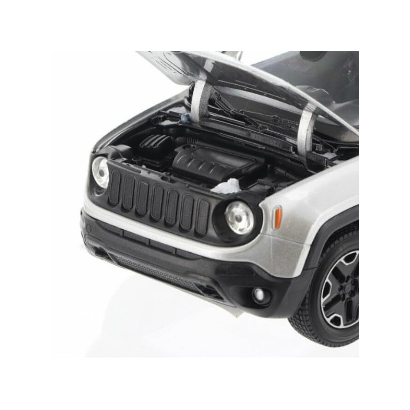Willie 1/24 Jeep Renegade White Diecast Car, Finished Product, 24071W,