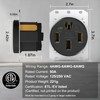 HBL9450A Straight Blade Device Receptacle, 50 Amp Car Charger Receptacle,