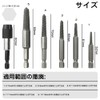 Screw Extractor, Hex Head Screw Extractor, Hex Handle with Post