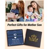 YELUWA Mothers Day Gifts, 2 Pcs Mother and Son Bracelet,