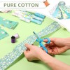40Pcs Strip Jelly Roll Fabric Strips for Sewing,Soft Cotton Quilting