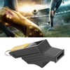 SPYMINNPOO Gold Black High Frequency Referee Whistle Without Core