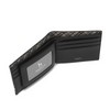 Hazzys (대구신세계)HAZZYS ACC CHESTER 블랙 체크배색 소가죽 반지갑 HJWA5E281BK (Daegu
