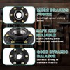 JADODE Trailer Hub Kits 6 Bolt 5.5 for 6000 lbs