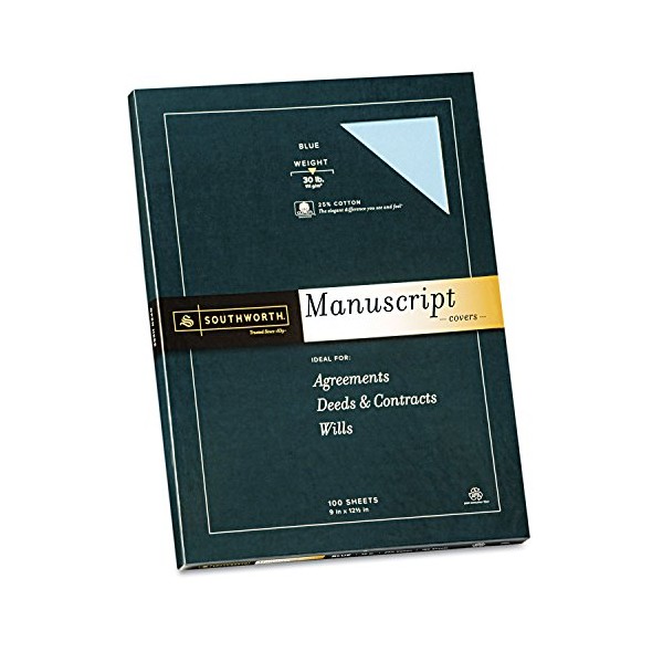 SOU41SM - Southworth 25% Cotton Manuscript Covers
