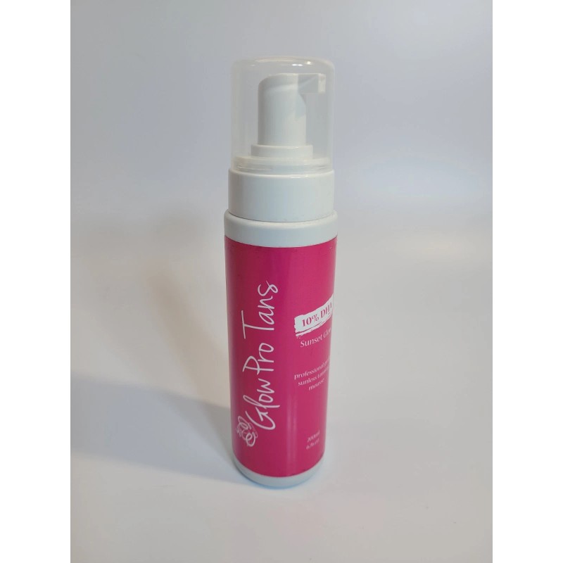GLOW PRO TANS PRO TANS PROFESSIONAL GRADE SUNLESS TANNING MOUSSE