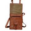 Komal's Passion Leather 11 Inch Sturdy Leather Messenger Satchel Bag