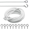 The Textile House Net Curtain Wire. 5 Metre Length. Includes