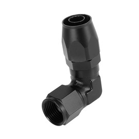 REPAIROCK AN10 90 Degree Female Swivel Coupler 90 Degree Hose Union 6061 Aluminum Alloy Fuel Line Car Fuel Oil Hose End Fitting Auto Replacement Parts