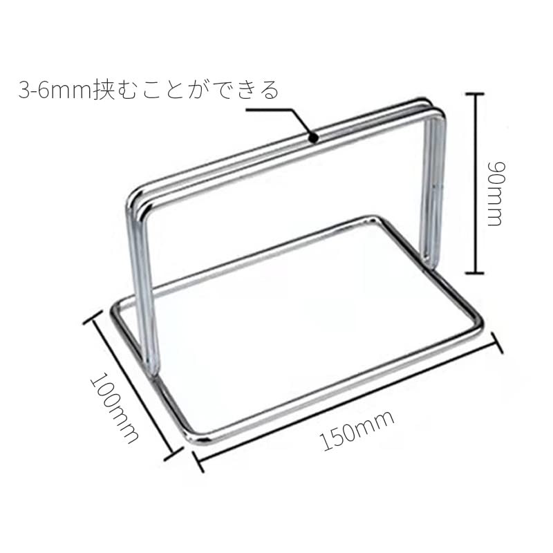 LANJING Menu Stand, Desktop Folding Screen Clip, Partition Board Clip,