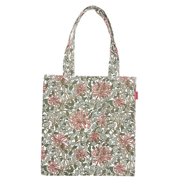 Signare Tapestry Art Pattern ECO-Friendly Shopping Tote Bag (Honeysuckle)