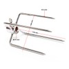 Wiltec Meat Clip / Grill Clip Set of 2 for