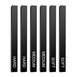 Artists Compressed Charcoal Sticks Square Black Coal Sticks Sketch Art Supplies for Drawing Sketching Shading Tool 6 PCS