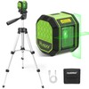 Laser Level with Tripod, HUEPAR 100Ft Self Leveling Laser Level