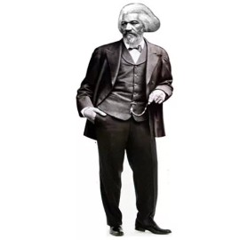 Wet Paint H10129 Frederick Douglass 72x22 Cardboard Cutout Standup
