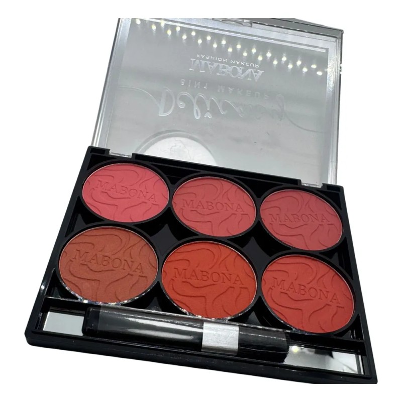 Paleta De Rubor Con Varios Tonos Matte Saniye Rubor
