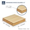 Artificer Pine Wood Sheets, 14x14 Inch 3 Pack 7 mm