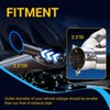 AICARS Dual Exhaust Tips with 2.5 inch Inlet 3 inch
