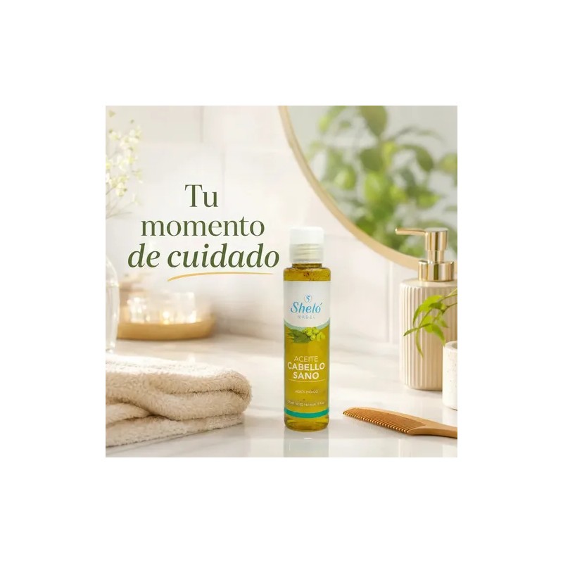 Aceite Cabello Sano Sheló Nabel 140 Ml / Repelente De