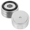SUPVOX 2pcs Feet Pads for Amplifiers Speakers Aluminium Alloy Design