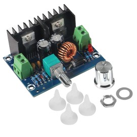 AOICRIE Electronic Component 8A 200W DC-DC Down Module Buck Converter XL4016 PWM Adjustable 4-40V to 1.25-36V Power Supply Board Adjustable Step Down Board 8A 200W (2 PCS)