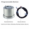 Bezel Boost Gauge Kit -30inHg~30Psi White Indash Brushless Series 2-1/16''