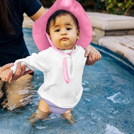 green sprouts Baby Toddler Eco Snap Swim Diaper - Lavender - 18mo