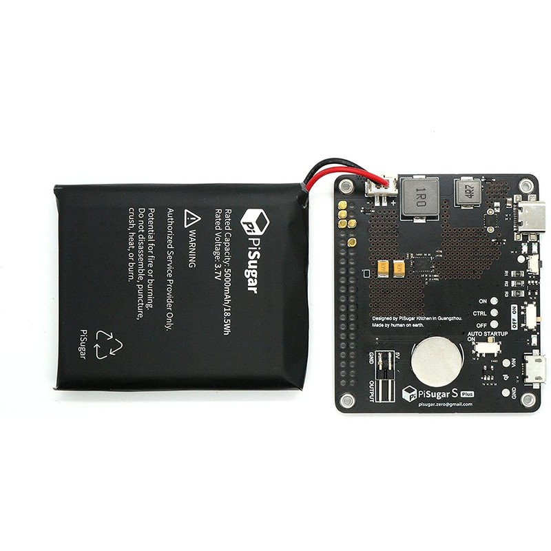 Pisugar S Pro Portable 5000 mAh UPS Lithium Battery Power