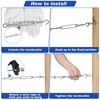 TooTaci 10PCS M6 Turnbuckle 304 Stainless Steel Turnbuckle Hook and