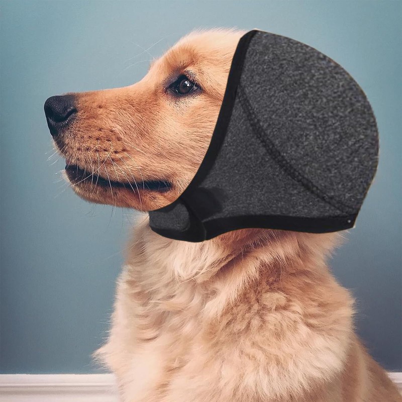 1Pc Dog Ear Protectors, Dog Snood, Waterproof Adjustable No Flap
