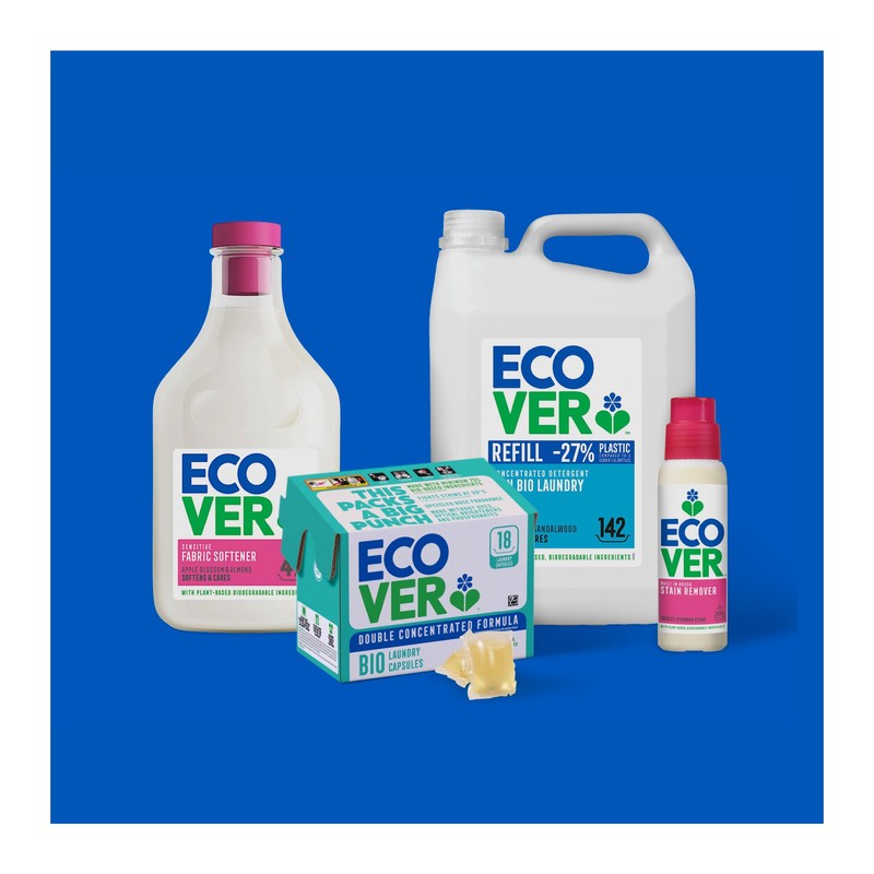 Ecover Caps Universal, Flieder und Rose, 34 WL