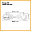 Partuto 5pcs 60A 12V High Current Strip Fuses for Auto