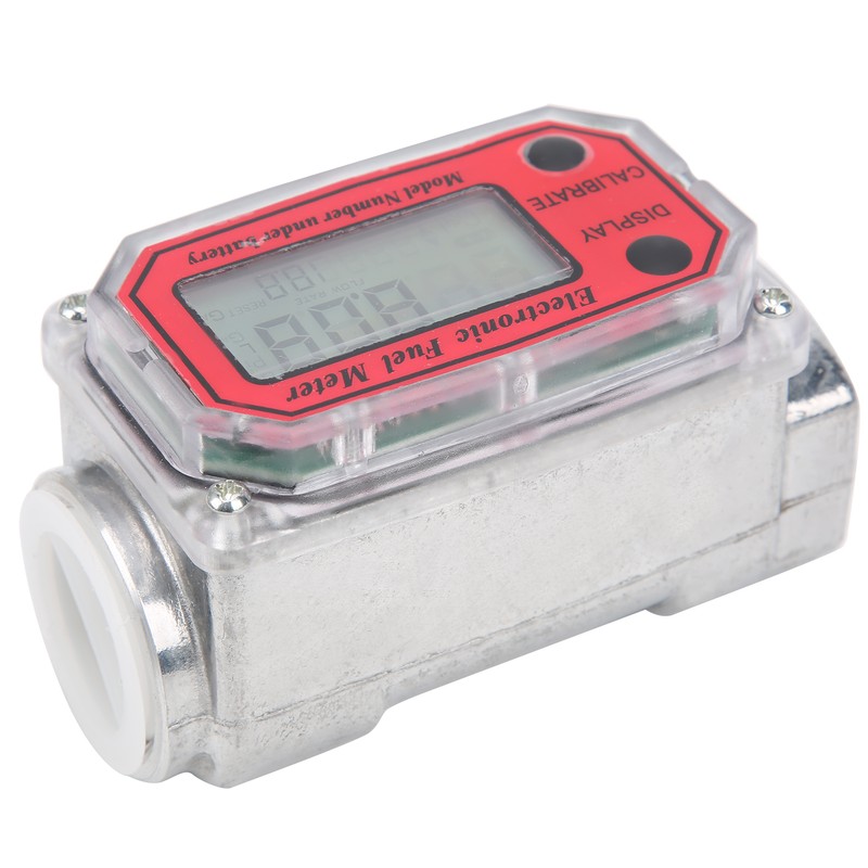 Digital Fuel Flow Gauge Flowmeter for Diesel Kerosene Chemicals Gasoline