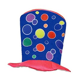 Dress Up America Clown Top Hat (Yellow)